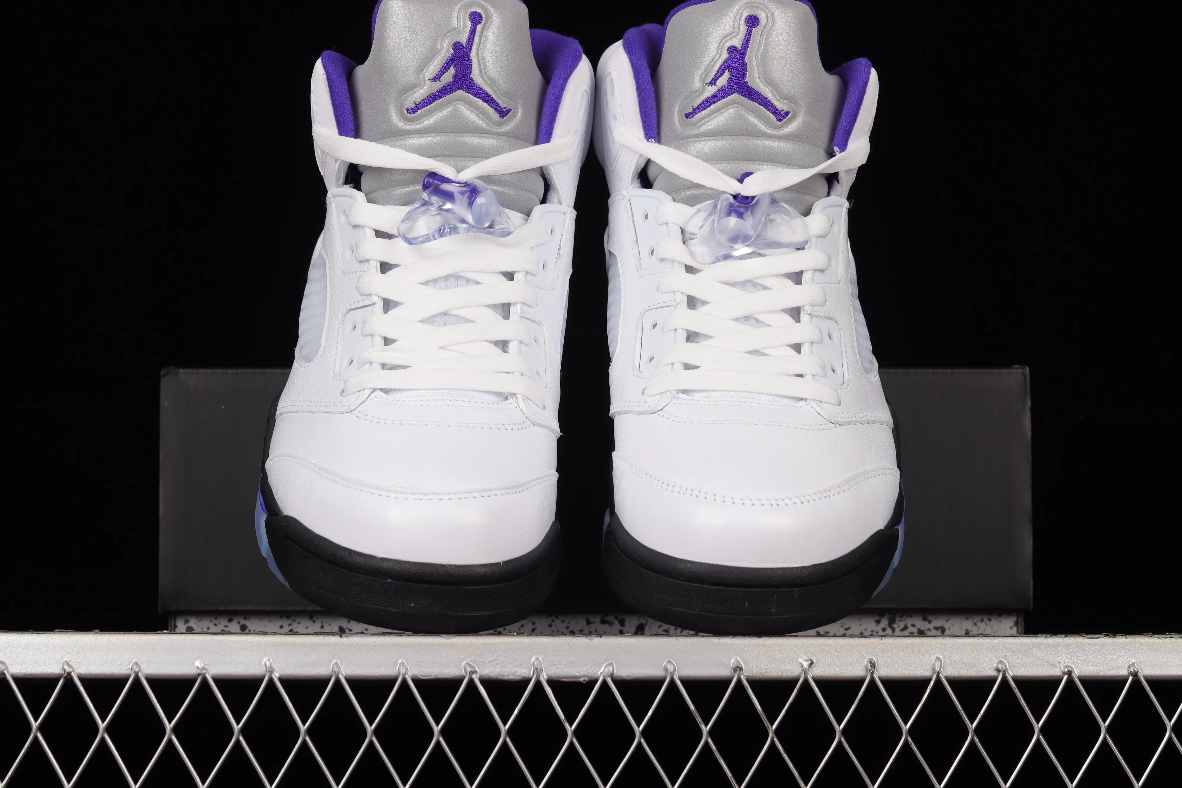All categories Air Jordan Jordan series basketball shoes Air Jordan 5 J version Air Jordan 5 "Concord" AJ5 Joe 5 Concord white and purple DD0587-141